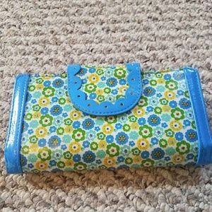 Vera bradley frill keeping tabs wallet